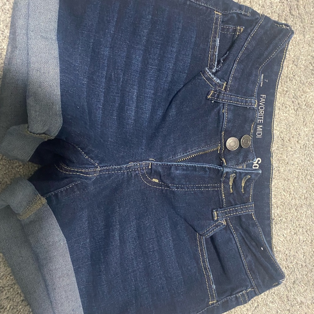 SO Women's Blue Denim Shorts